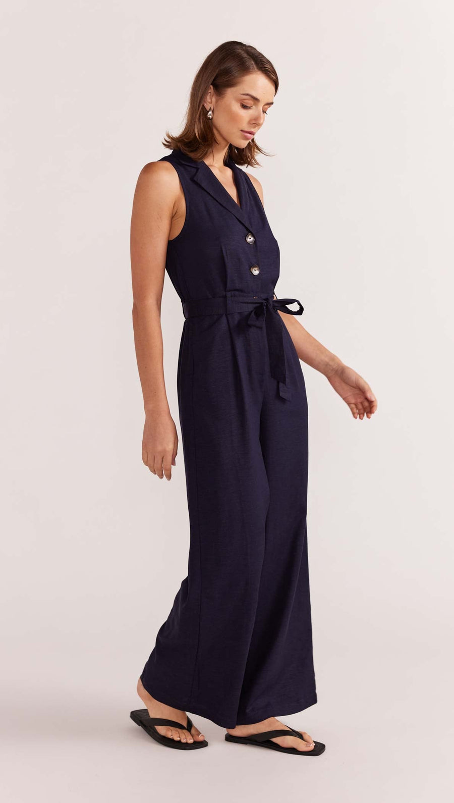 Staple the Label - Alora Jumpsuit in Navy