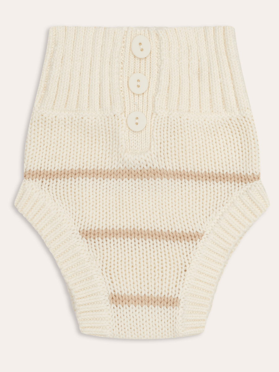 Illoura The Label - Dusky Bloomer in Sand Stripe