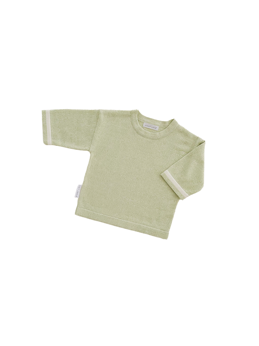 Ziggy Lou - Long Sleeve Tee in Lime