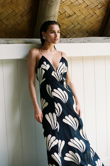 Zulu & Zephyr - Palm Linen Dress