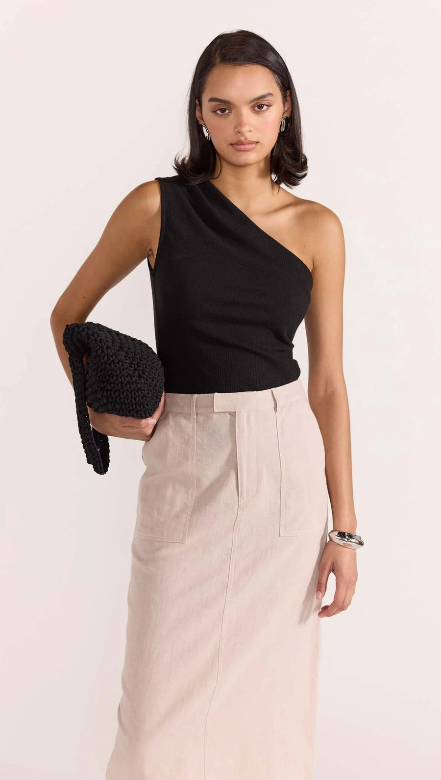 Staple the Label - Enna Maxi Skirt in Stone