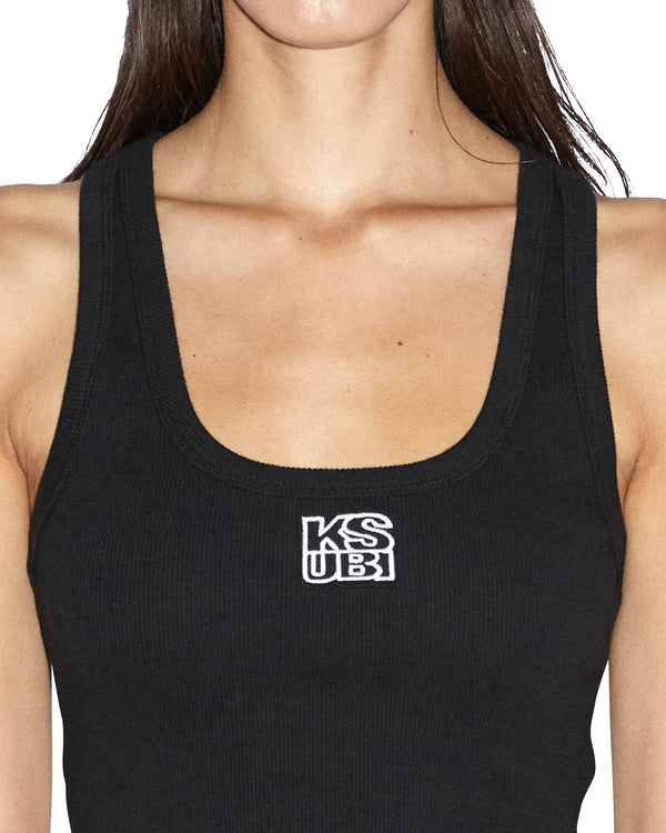 Ksubi - Stacked Origin Tank in Black