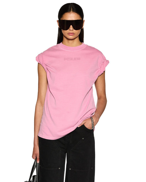 Ksubi - Sott Oversized SS Tee Hyper in Pink