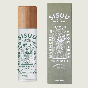 SISUU - Magnesium Oil & Aloe Vera Stray - Sizes 30 ml and 100ml