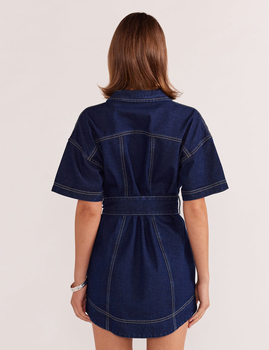 Staple the Label - Luca Denim Mini Dress