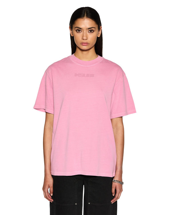 Ksubi - Sott Oversized SS Tee Hyper in Pink