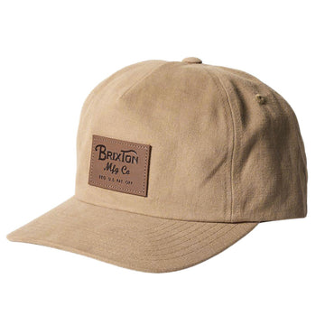 Brixton - Grade MP SNPK Cap in Woodsmoke