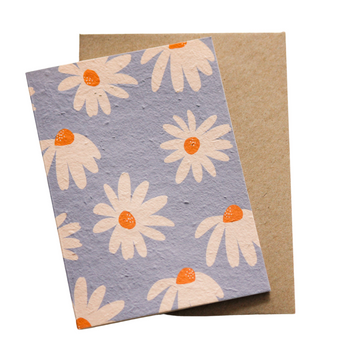 Hello Petal - Periwinkle Posey Plantable Card