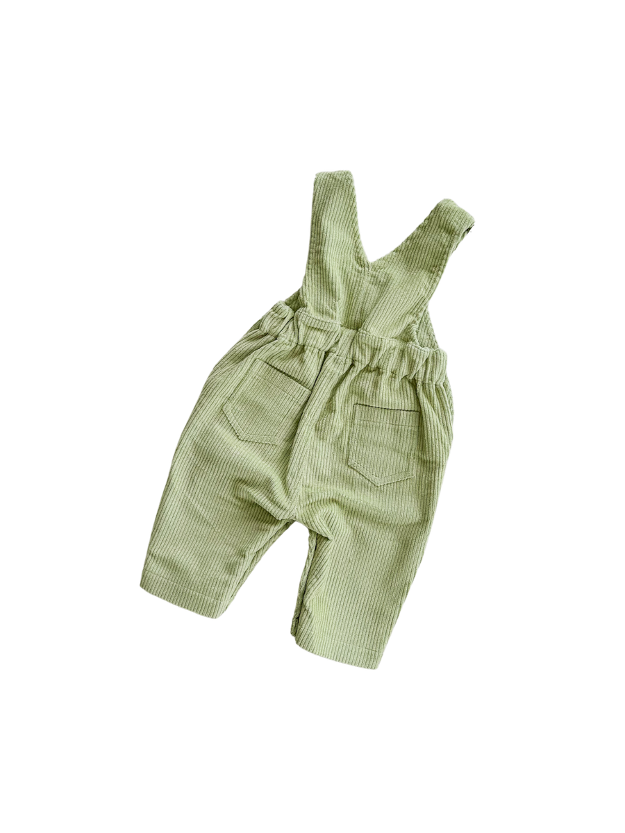 Ziggy Lou - Overalls in Lime