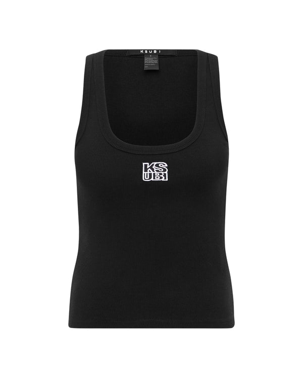 Ksubi - Stacked Origin Tank in Black