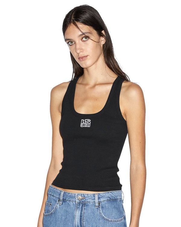 Ksubi - Stacked Origin Tank in Black