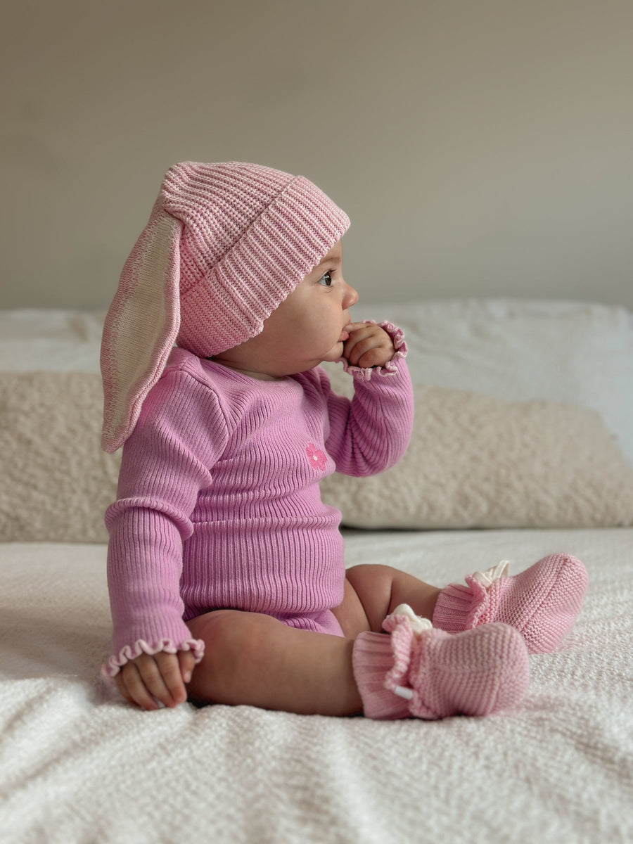 Ziggy Lou - Easter Beanie in Dahlia