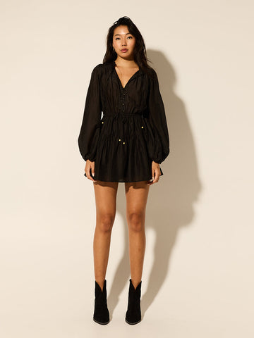 Kivari - Alejandra Mini Dress in Black