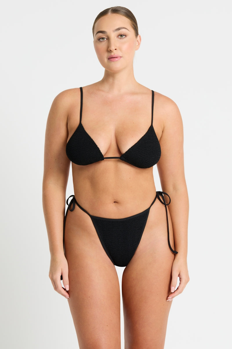 BOND-EYE SWIM AUSTRALIA -  Anisha Brief in Black Eco