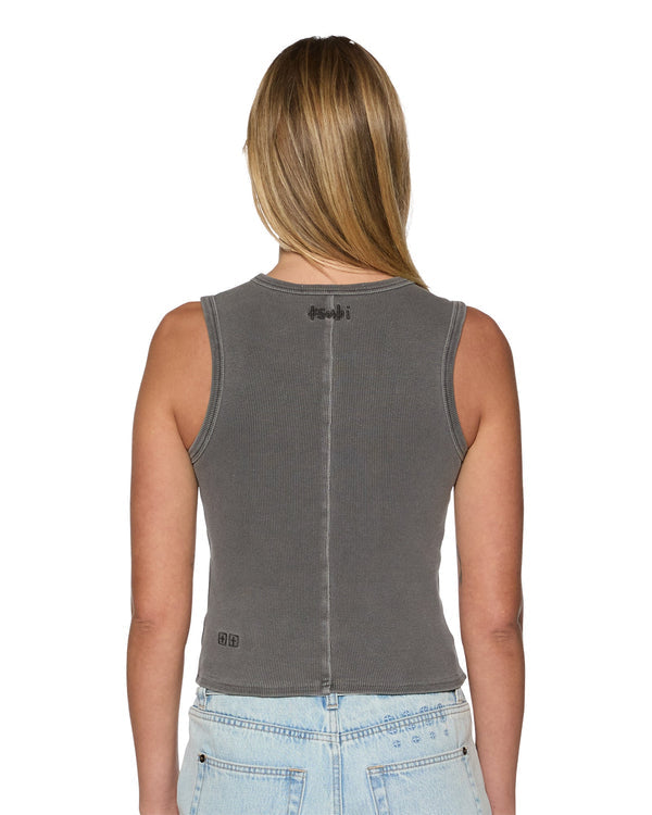 Ksubi - Syndicate Xtra Rework Tank in Charcoal