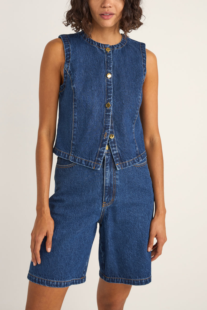 RHYTHM - Gia Denim Jorts