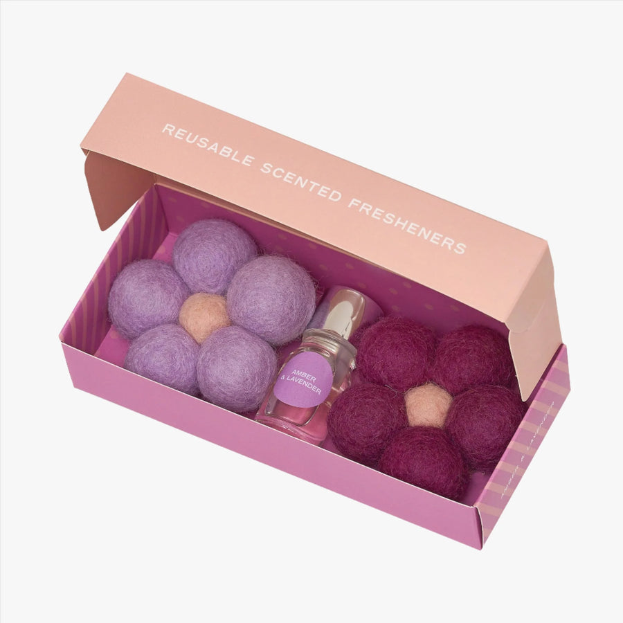 HOME DWELLER - Felt Fresheners in Amber + Lavender