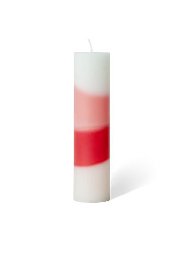 Black Blaze - Flow Candle in Pink