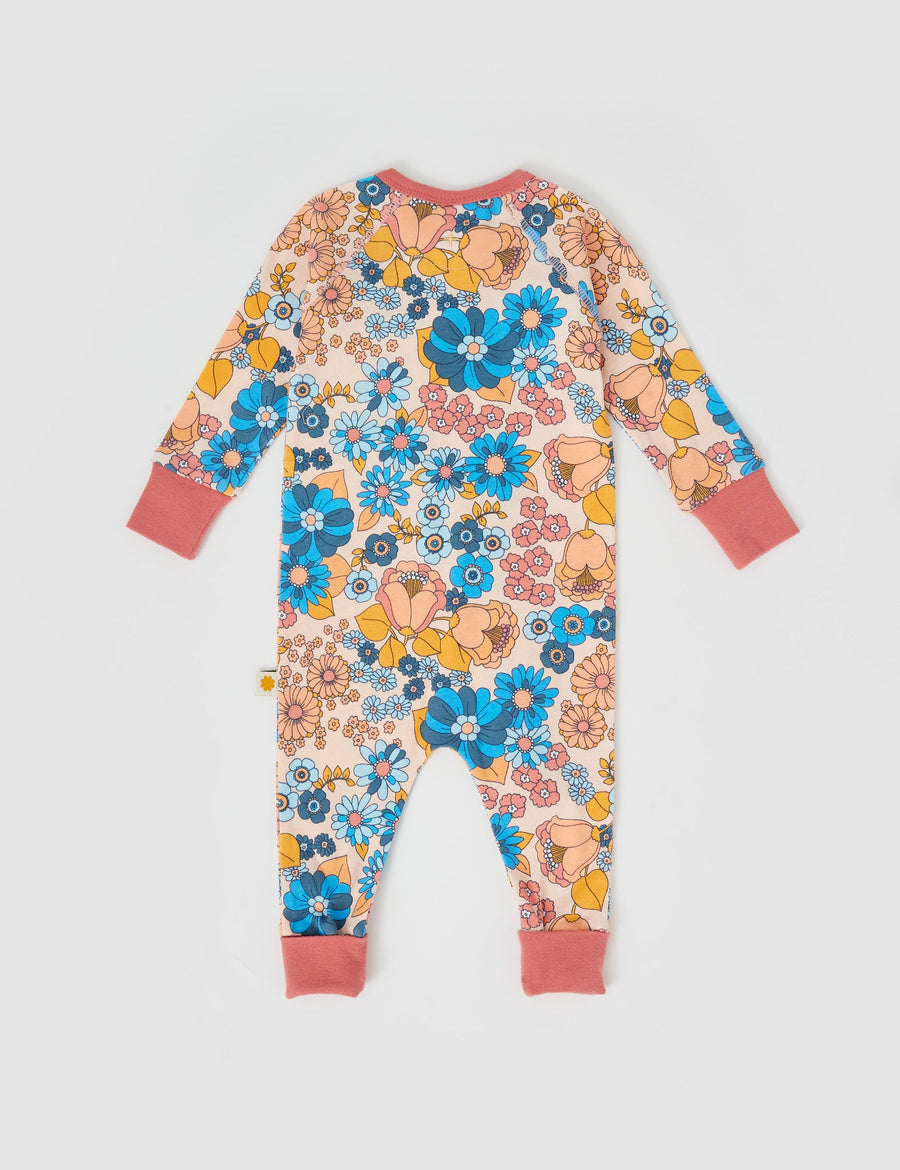 GOLDIE + ACE - Willa Wildflower Zipsuit in Pink/Multi