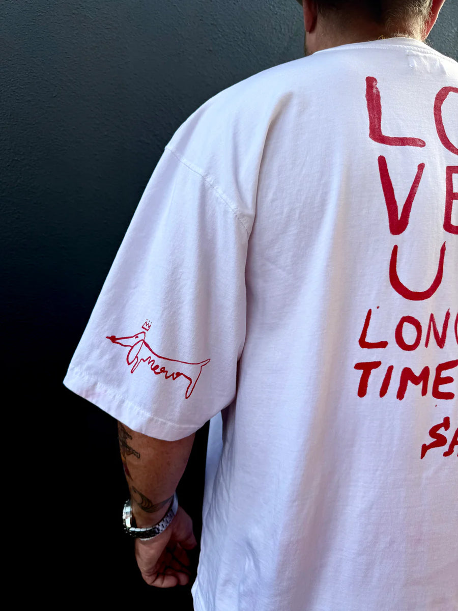 Sabbi - The Merv Tee in White