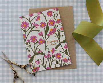 Hello Petal - Birthday Love Card