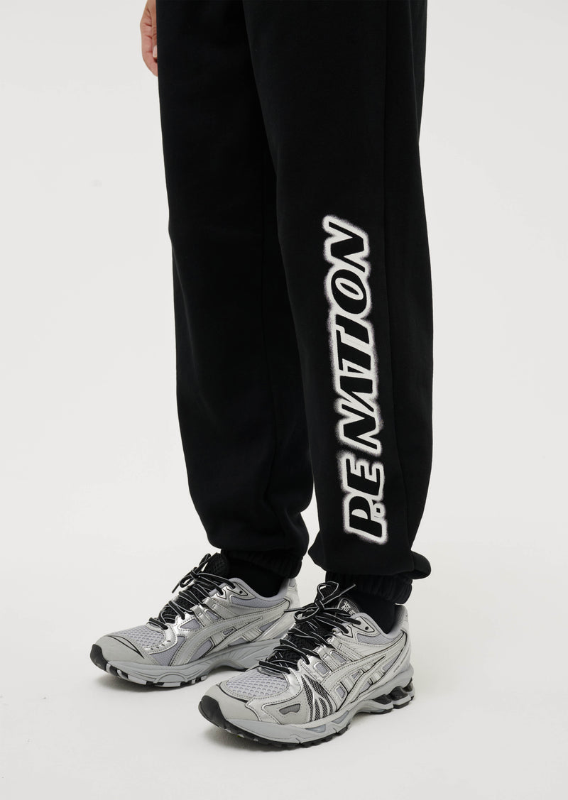 P.E Nation - Tiebreak Trackpant in Black