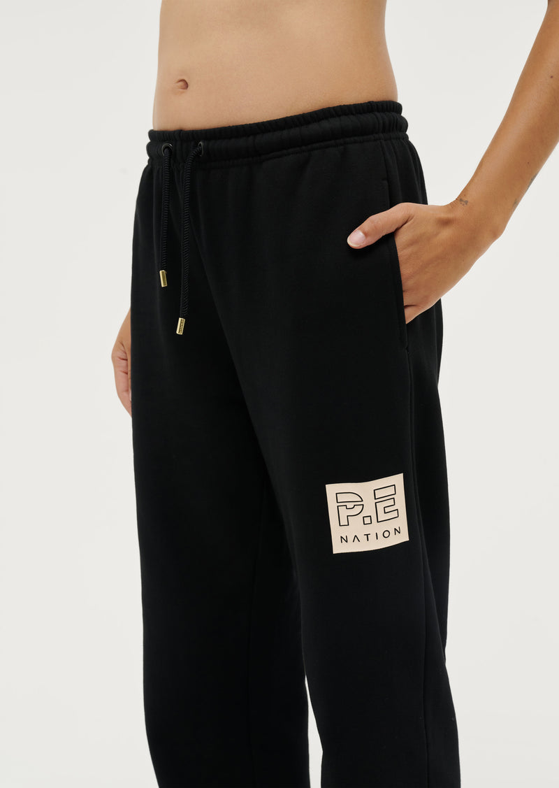 P.E Nation -  Cut Shot Trackpant in Black