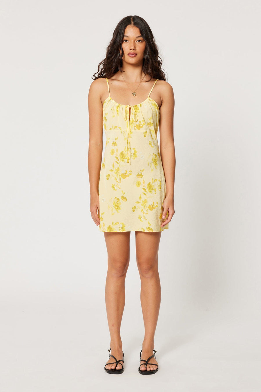 ROLLAS - Georgie Mini Daydream Dress in Limoncello