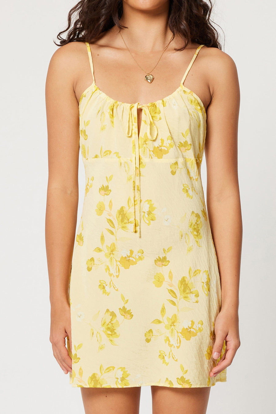 ROLLAS - Georgie Mini Daydream Dress in Limoncello