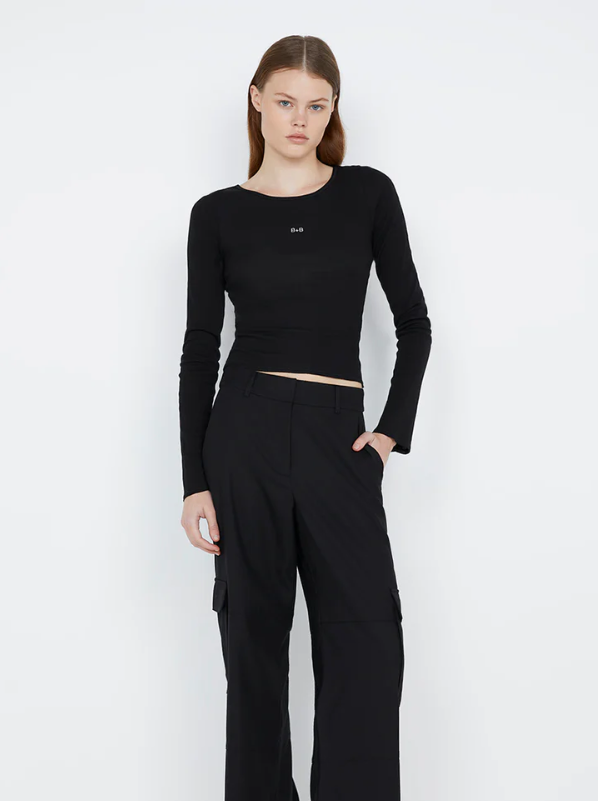 Bec + Bridge - B+B L/S Top in Black