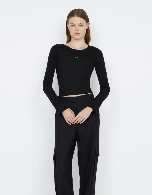 Bec + Bridge - B+B L/S Top in Black