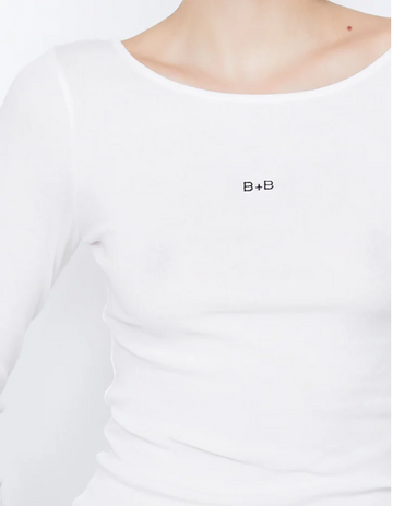 Bec + Bridge - B+B L/S Top in Ivory