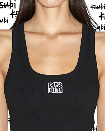 Ksubi - Stacked Origin Tank in Black