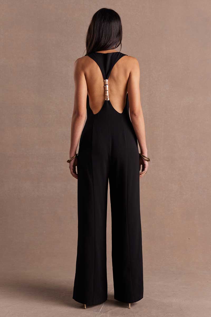 Sovere - Adorne Jumpsuit in Black