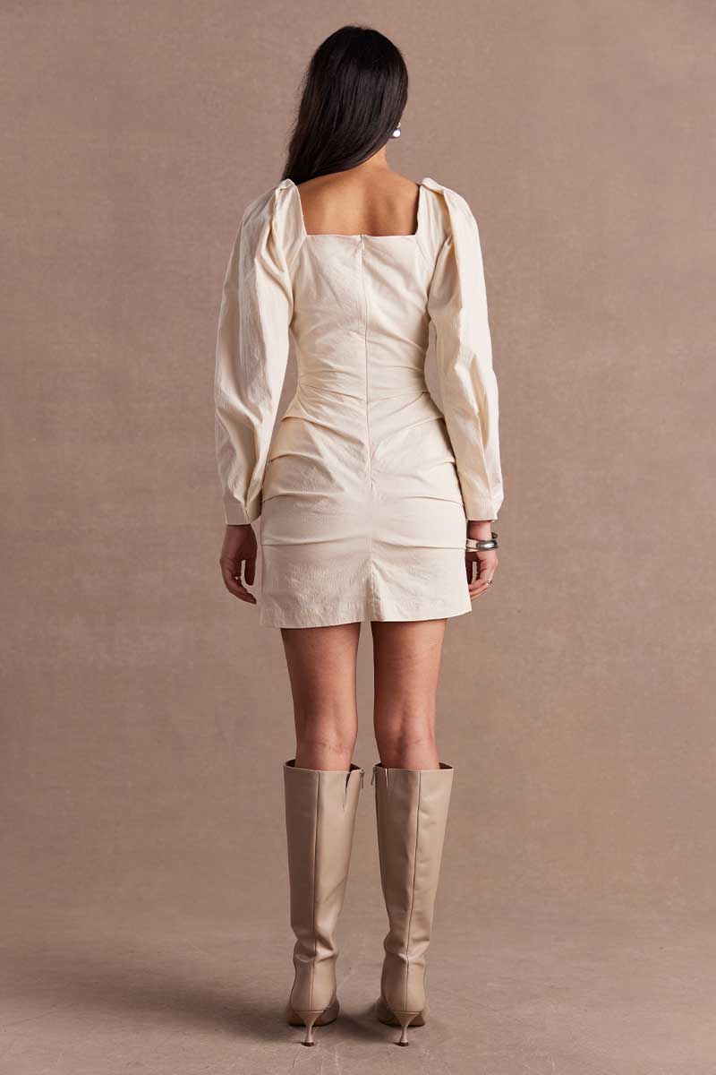 Sovere - Emara Mini Dress in Sand