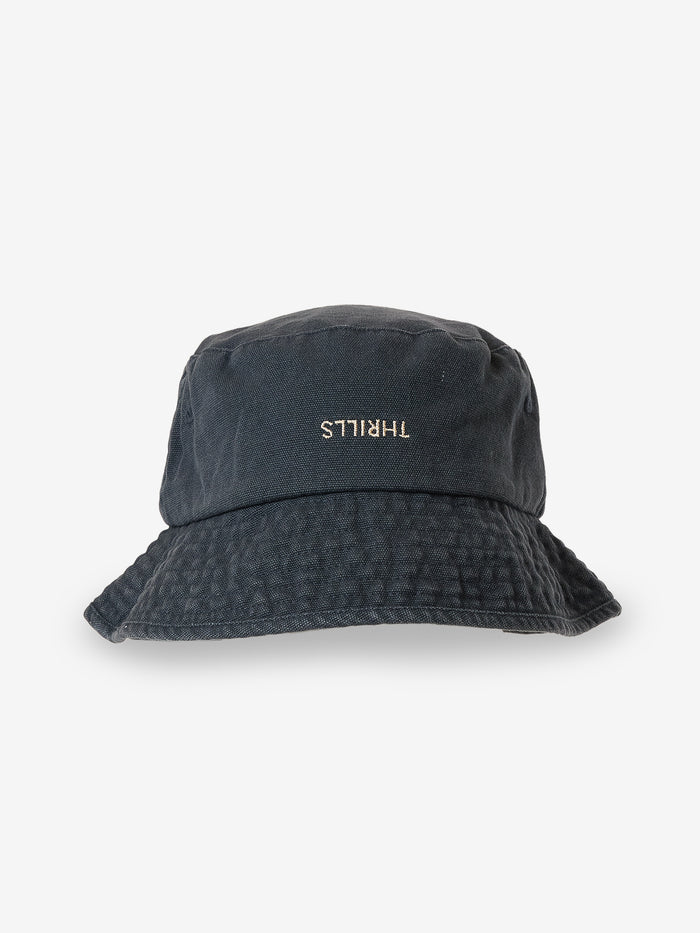 Thrills - Minimal Thrills Bucket Hat in Heritage Dark Slate