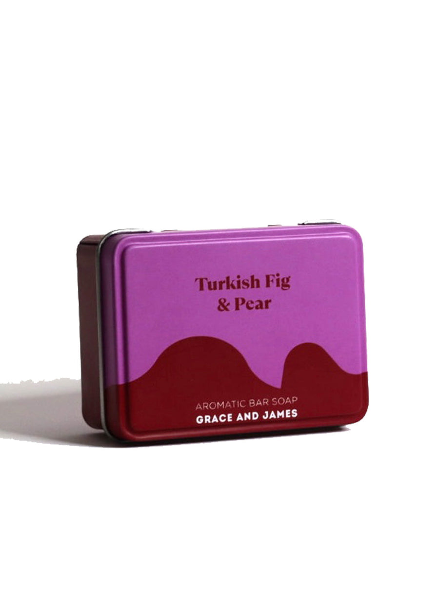 GRACE AND JAMES - Turkish Fig & Pear Bar Soap 80g