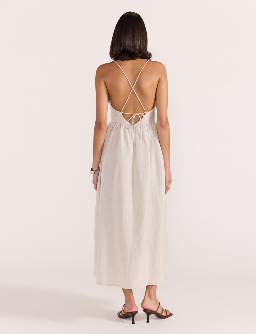 Staple the Label -  Harper Linen Sundress