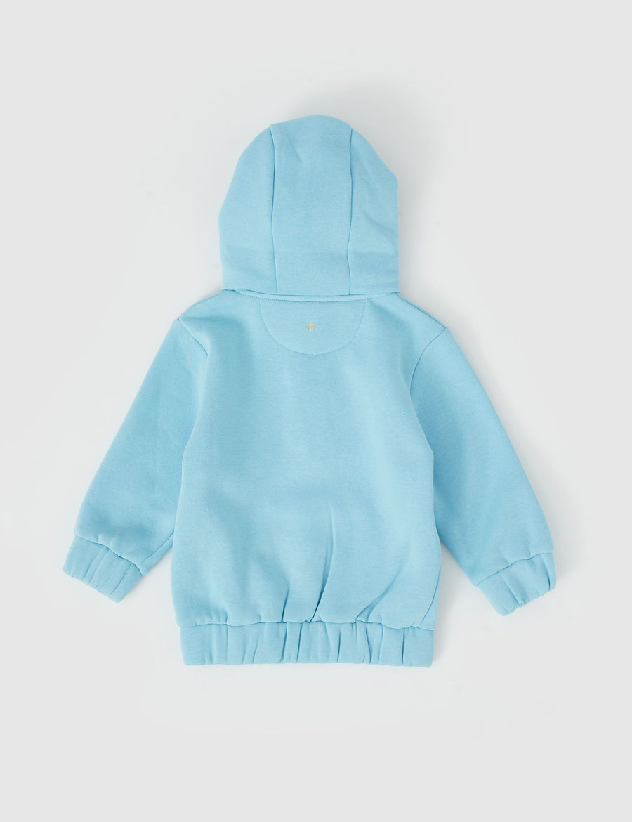 GOLDIE + ACE - Dylan Hooded Sweater in Sky