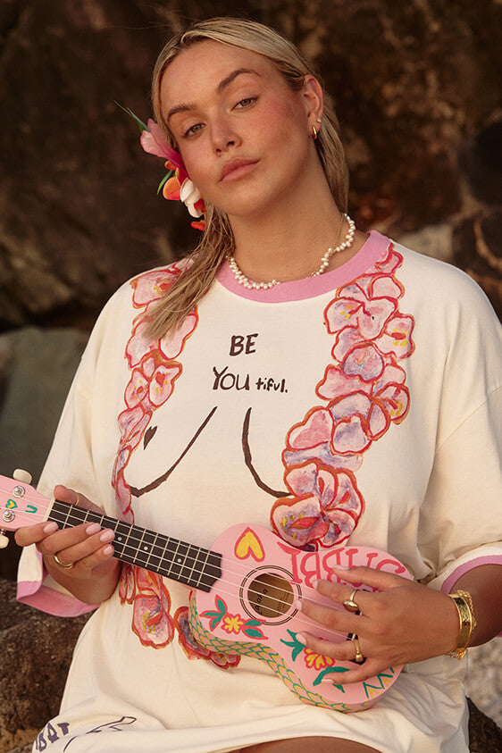 Sabbi - The You're Beautiful Tee in White