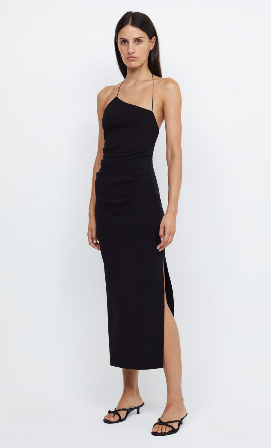 BEC + BRIDGE - Andy Asym Midi Dress in Black