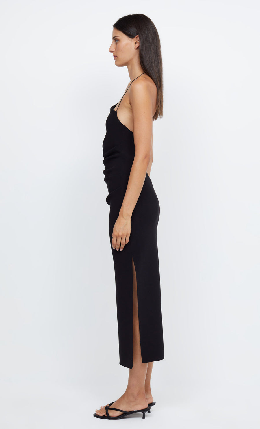 BEC + BRIDGE - Andy Asym Midi Dress in Black