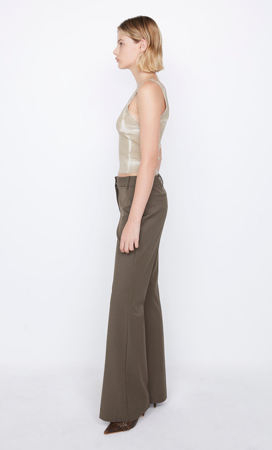 Bec + Bridge - B+B Tank in Sand Tie Dye