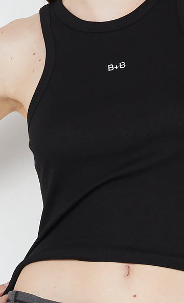 Bec + Bridge - B+B Racer Tank in Black