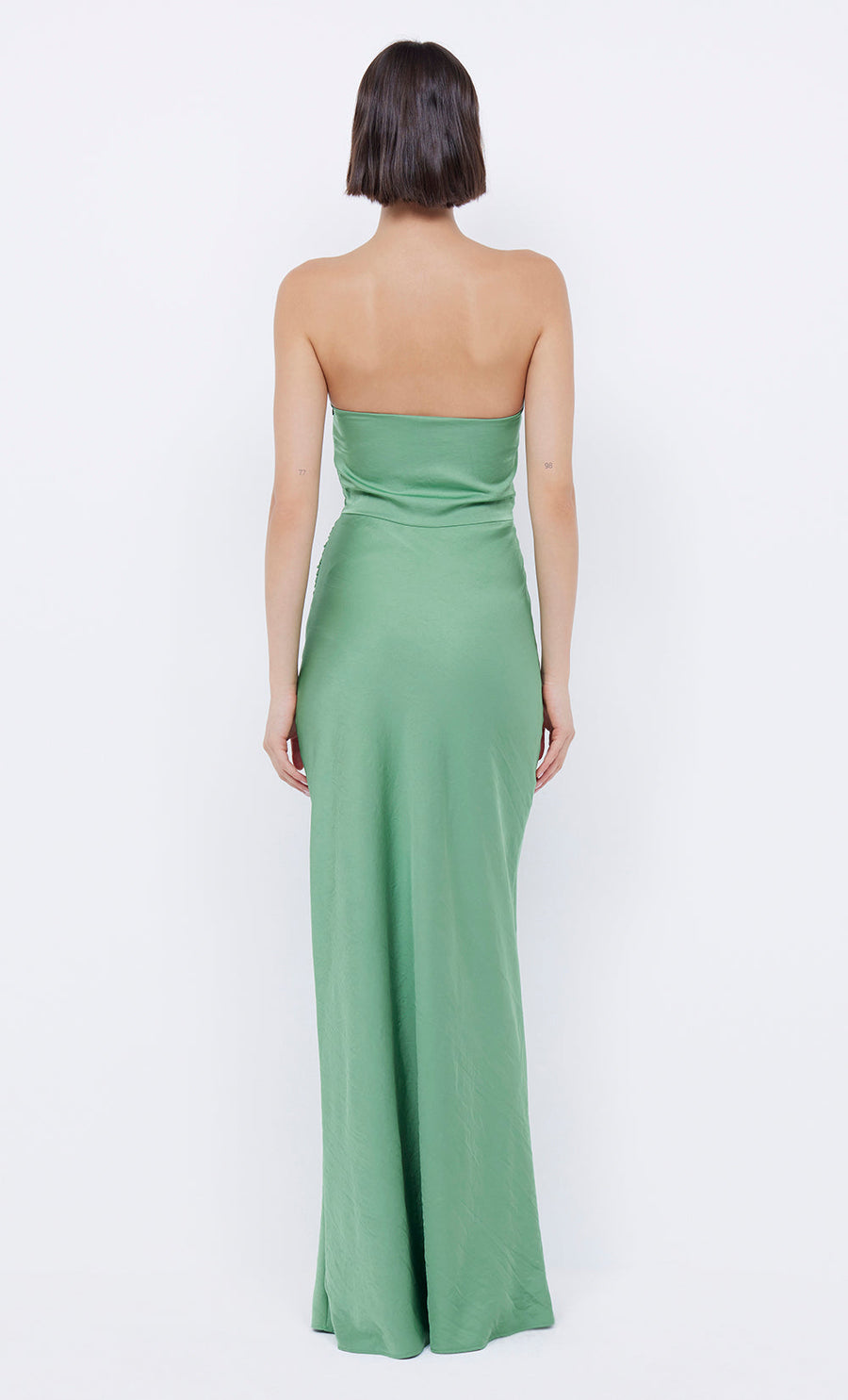 Bec + Bridge - Emilia Strapless Dress in Green Apple