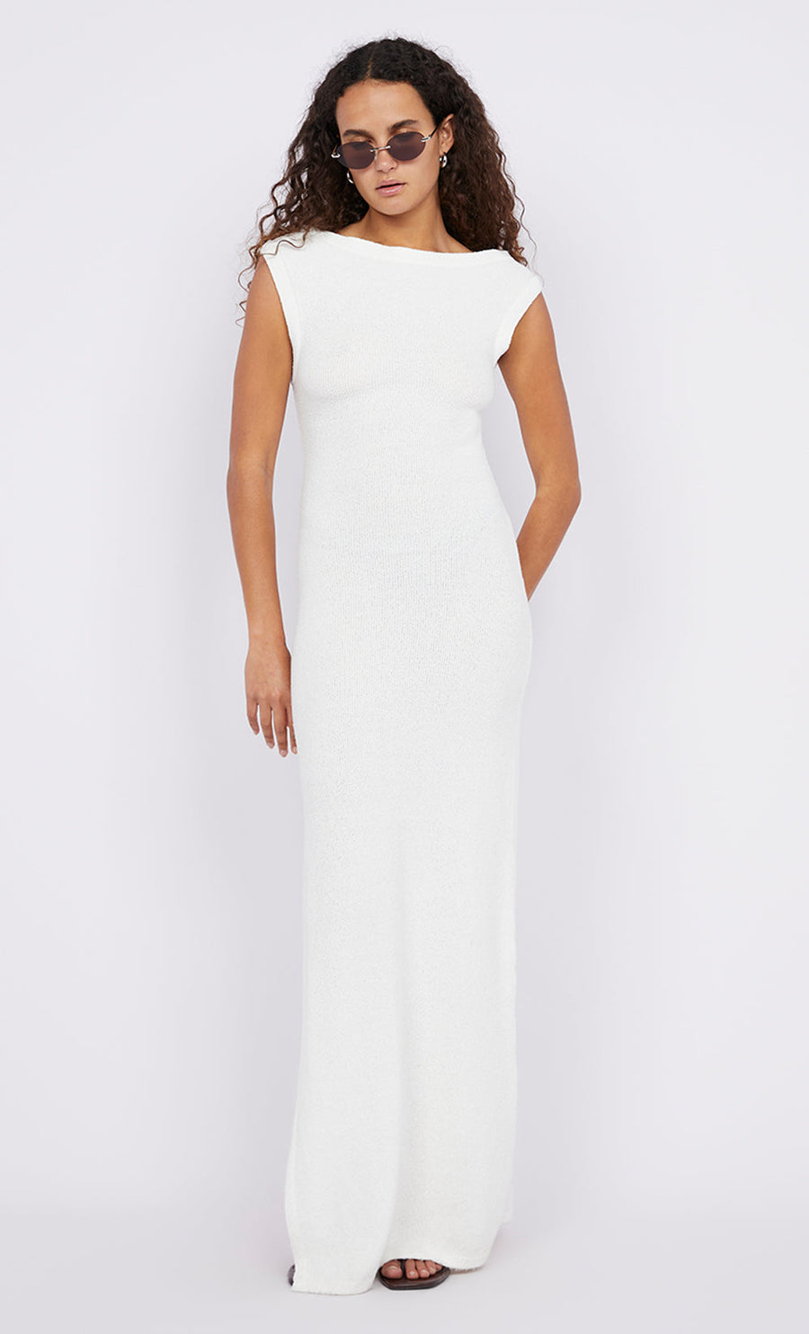 Bec + Bridge - Martha Asym Maxi in White