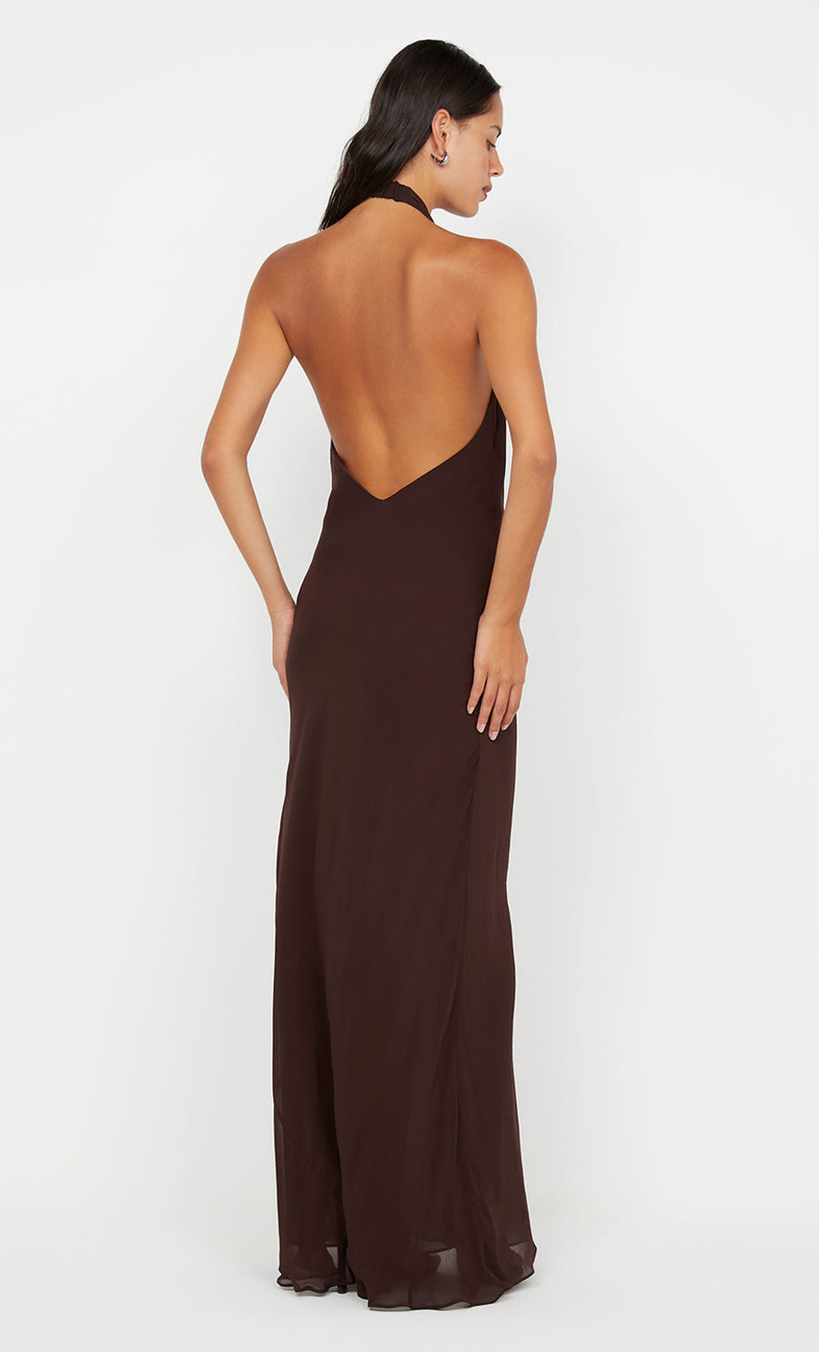 Bec + Bridge - Soneva Wrap Dress in Dark Chocolate