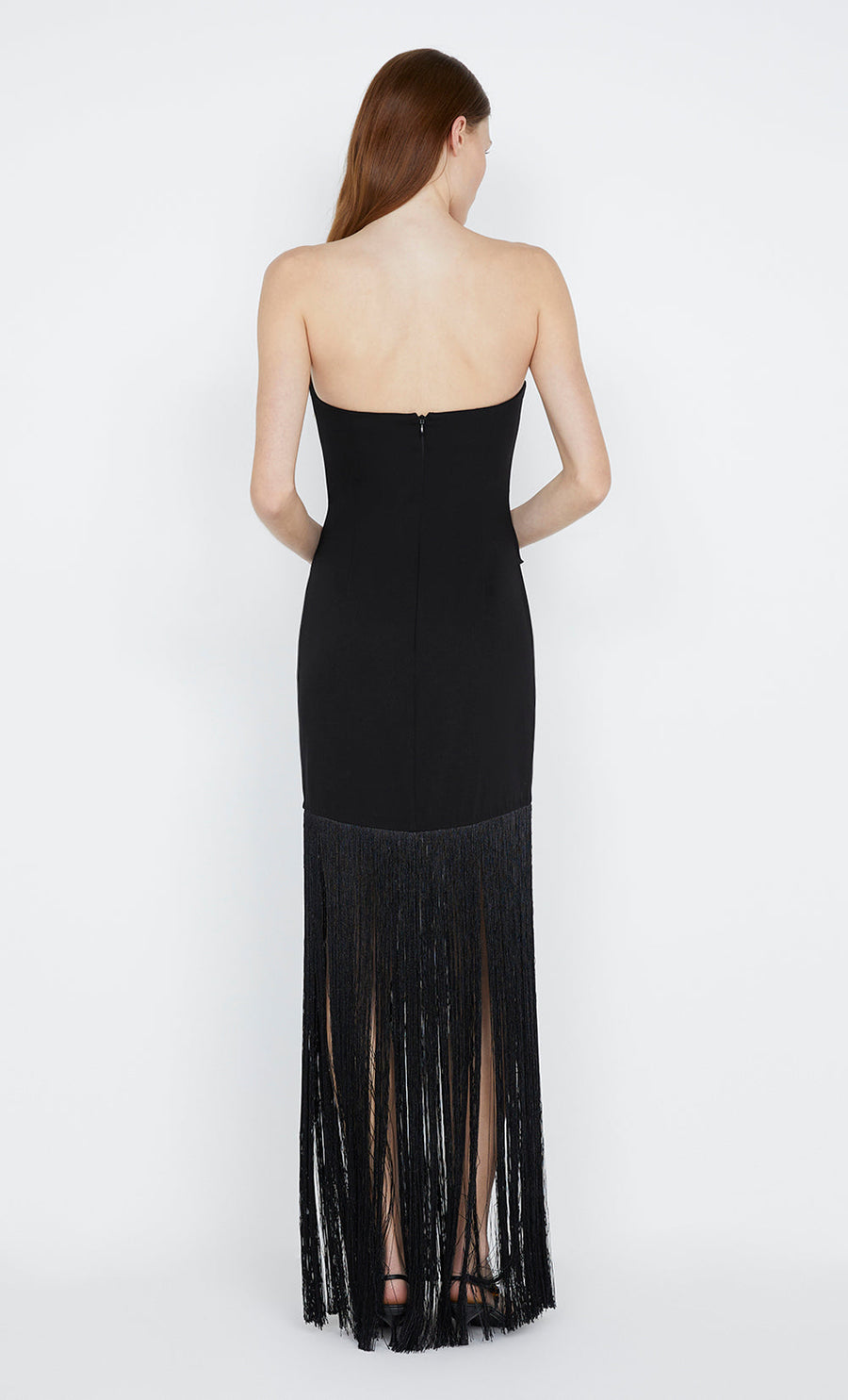 Bec + Bridge - Wilder Fringe Dress in Black