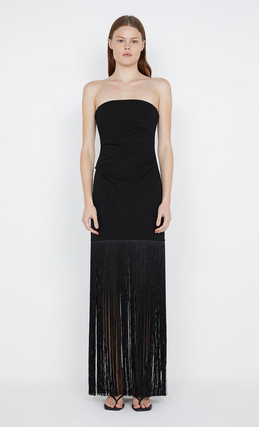 Bec + Bridge - Wilder Fringe Dress in Black