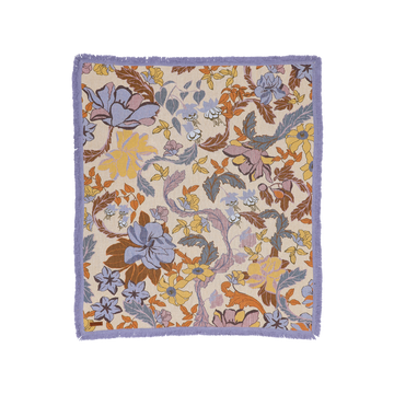 Wandering Folk - Flora Throw Regular in Lavender